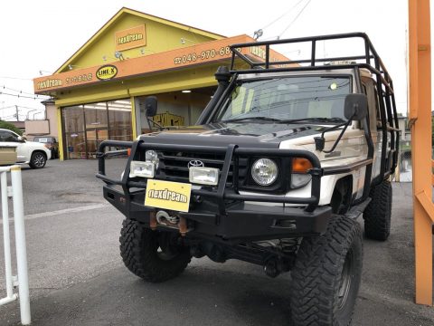 ランクル70　オーストラリアモデル　トゥループ　1FZ　ARB